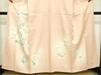 平和屋着物■訪問着 刺繍 草花文 暈し染め 正絹 逸品 DABB8853cd