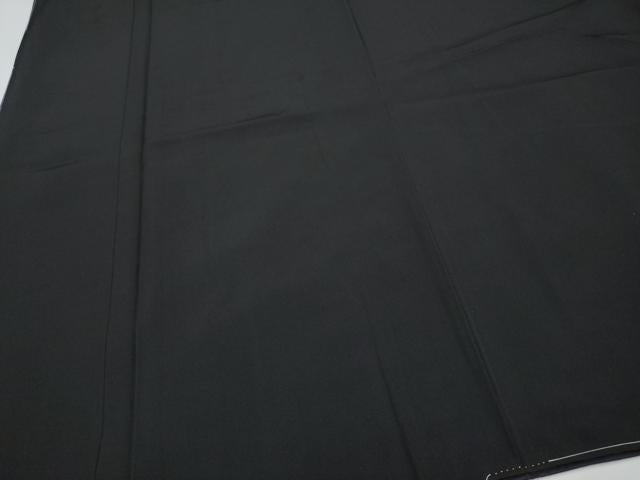 平和屋本店●極上　男性　黒紋付・羽織・馬乗り袴セット　羽裏：宝船　逸品　未使用　CYAA4543s6