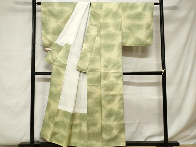 平和屋着物■小紋 霞文 暈し染め 洗える着物 CABC0495ev
