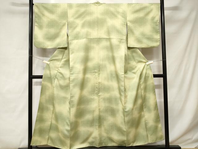 平和屋着物■小紋 霞文 暈し染め 洗える着物 CABC0495ev