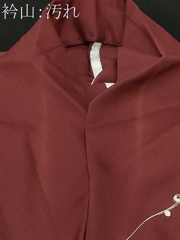 平和屋着物■訪問着 枝垂れ梅文 胴抜き仕立て 正絹 逸品 CABC0553ev