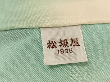 平和屋着物●訪問着 総絞り 花唐草文 松坂屋扱い 正絹 逸品 AABF8121ph