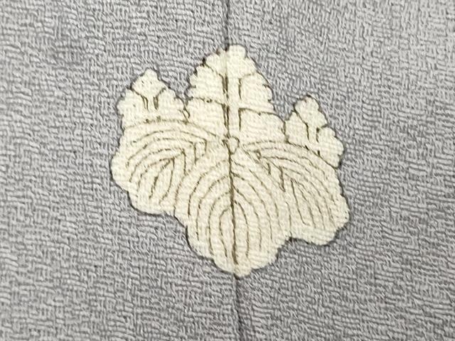 平和屋着物■上質な色無地　霞地紋　藤色　正絹　逸品　DABB8946cd