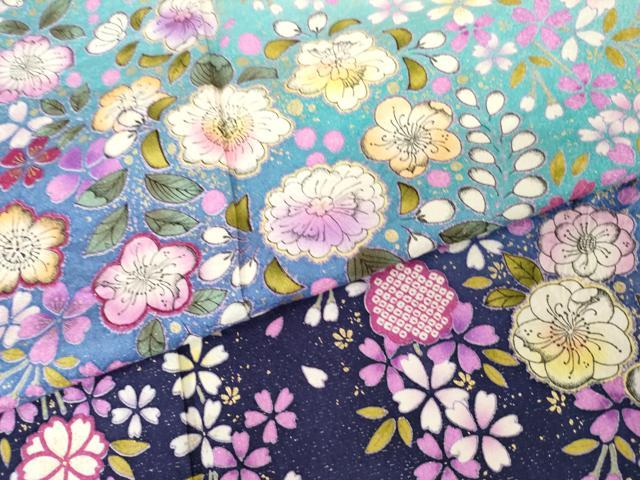 平和屋着物●豪華振袖・長襦袢(無双仕立て)セット　辻が花　草花文　暈し染め　金彩　銀通し地　半衿刺繍　正絹　逸品　AABF6634cs