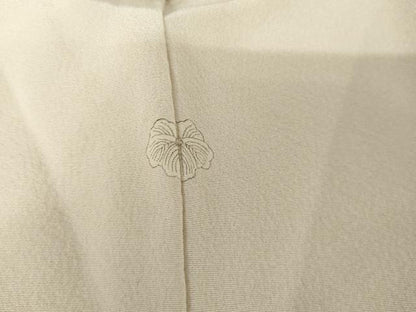 平和屋着物●本加賀友禅作家 百貫華峰 色留袖 花鳥文 暈し染め 正絹 逸品 AABF9054cs