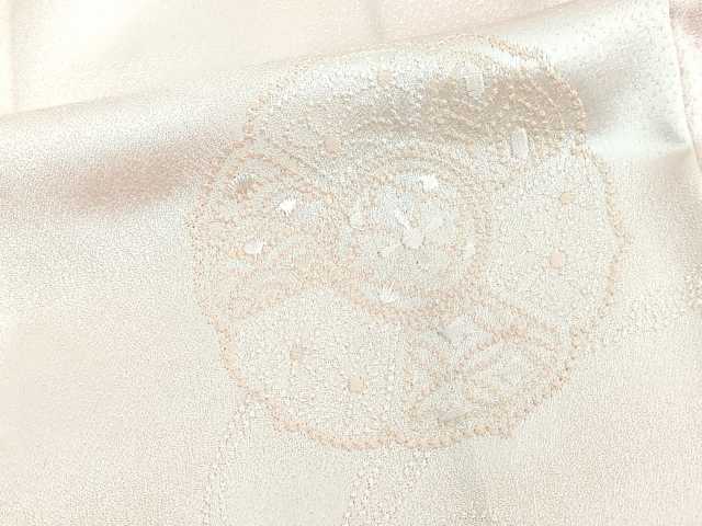 平和屋着物■色留訪問着 鏡裏花文 暈し染め 正絹 逸品 DABC0163sf
