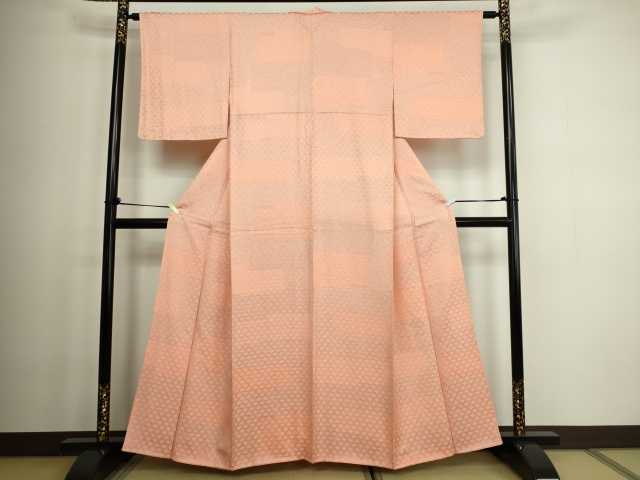 平和屋着物■上質な小紋 舞花文 正絹 逸品 DABC0208sf