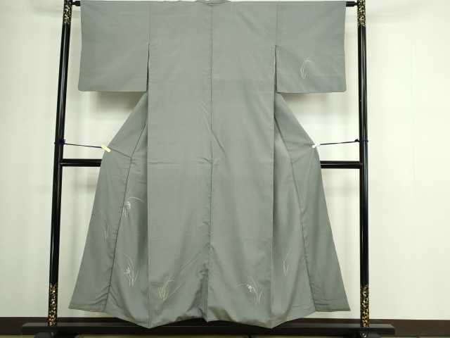 平和屋着物■訪問着 草花文 正絹 逸品 DABC0177sf