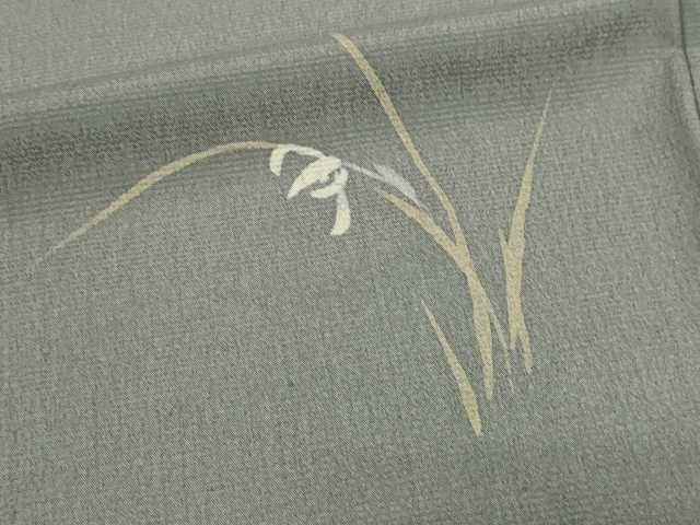 平和屋着物■訪問着 草花文 正絹 逸品 DABC0177sf