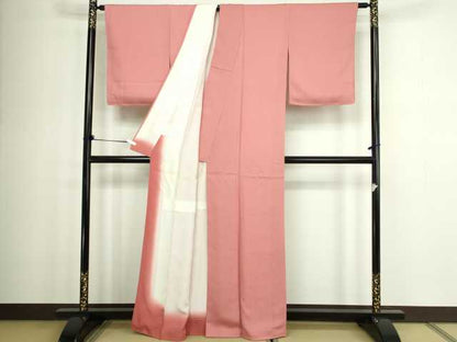 平和屋着物■上質な小紋 草花地紋 正絹 逸品 未使用 DABC0178sf