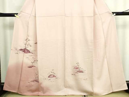 平和屋着物■訪問着 風景文 金彩 正絹 逸品 DABC0173sf