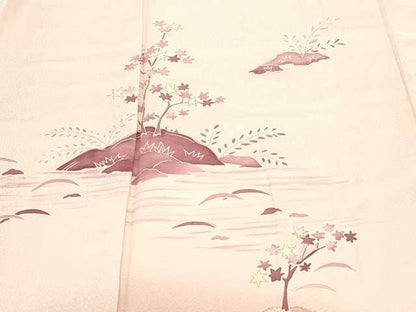平和屋着物■訪問着 風景文 金彩 正絹 逸品 DABC0173sf