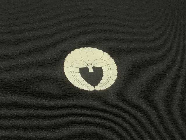 平和屋着物■豪華黒留袖 駒刺繍 飛鶴文 暈し染め 金銀彩 正絹 逸品 DABC0252sf
