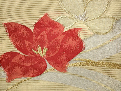 平和屋本店■夏物 名古屋帯 絽 紗 まとめて 50点 花柄 羅 絽綴れ 作家物 手描き 駒刺繍 金銀糸 花柄 など 未使用品あり 全て正絹 se3952