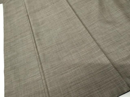 平和屋着物●本場大島紬　泥染め　カタス9マルキ　正絹　逸品　AABF9087cs