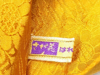 平和屋着物●九寸名古屋帯　絞り　色紙重ね文　さが美扱い　正絹　逸品　CABD0587hy