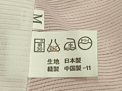平和屋着物＊夏物　小紋　絽　燕　洗える着物　未使用　AABF5884fy