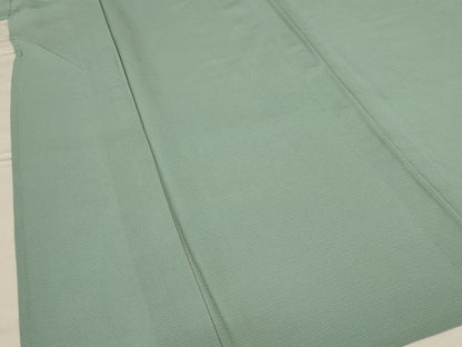 平和屋着物＊夏物 色無地 絽 錆青磁色 正絹 逸品 AABF6906jd