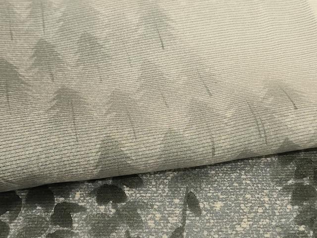 平和屋着物＊夏物 訪問着 絽 樹林文 暈し染め 正絹 逸品 AABF6916jd