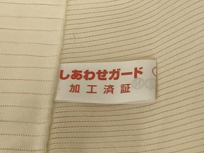 平和屋着物＊夏物 訪問着 絽 草花文 金彩 正絹 逸品 AABF9403jd