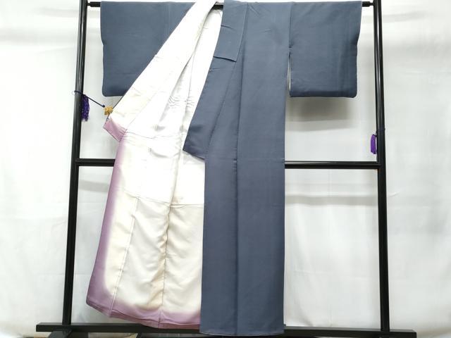 平和屋着物■上質な色無地 薄花色 正絹 逸品 未使用 CABC8913fb