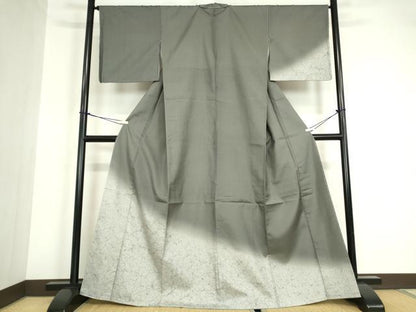 平和屋着物●訪問着　本場染大島紬　霞文　さが美扱い　正絹　逸品　未使用　DABA4885az