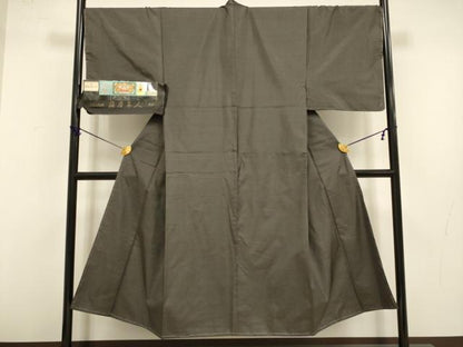 平和屋着物●男性　本場大島紬　アンサンブル　長羽織　絣文様　丸宮織物謹製　証紙付き　正絹　逸品　DABB9681du