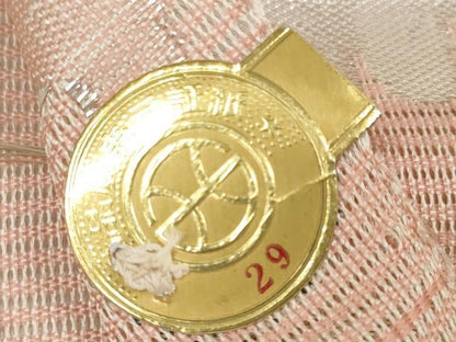 平和屋着物＊夏物 西陣まいづる謹製 名古屋帯 帯反物 桔梗 金銀糸 証紙付き 逸品 未使用 DABC1154zzz