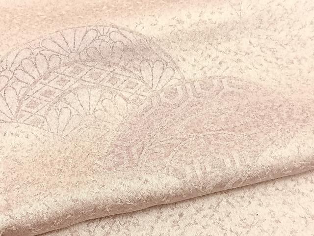 平和屋着物■色留訪問着　地紋起こし　花青海波　暈し染め　正絹　逸品　BAAW4715hv
