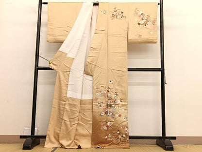 平和屋着物■訪問着　花筏　暈し染め　金彩　三越扱い　正絹　逸品　BAAW4731hv