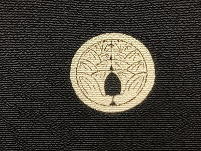 平和屋着物■豪華黒留袖　手描き　人物風景文　暈し染め　正絹　逸品　BAAW4719hv