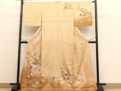 平和屋着物■訪問着　花筏　暈し染め　金彩　三越扱い　正絹　逸品　BAAW4731hv
