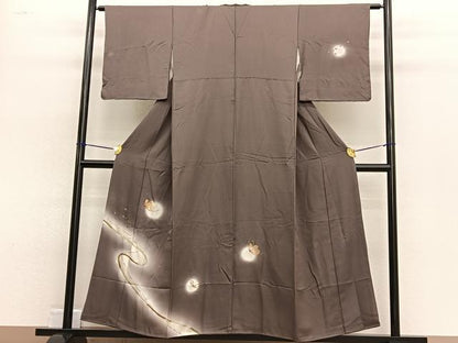 平和屋着物■訪問着 駒刺繍 竹屋町刺繍 舞蝶文 蛍暈し 金彩 正絹 逸品 BAAW4781hv