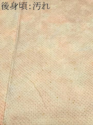 平和屋着物■上質な小紋 総刺繍 霞文 暈し染め 正絹 逸品 CABC6115ev