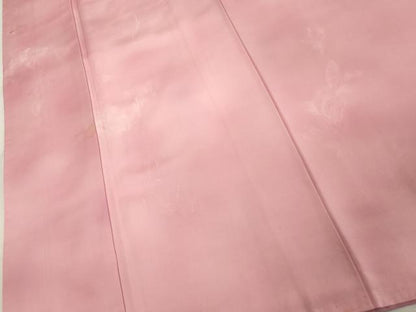平和屋着物■上質な小紋 草葉地紋 暈し染め 正絹 逸品 DABC4677cd