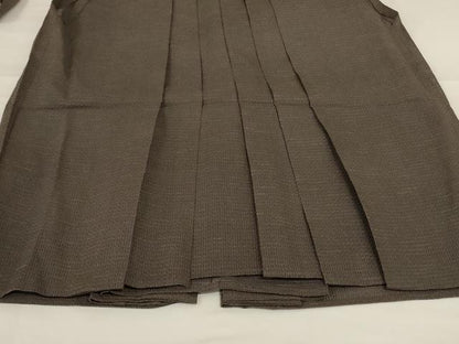 平和屋着物＊夏物 男性 行灯袴 網目文 正絹 逸品 AABF9489jd