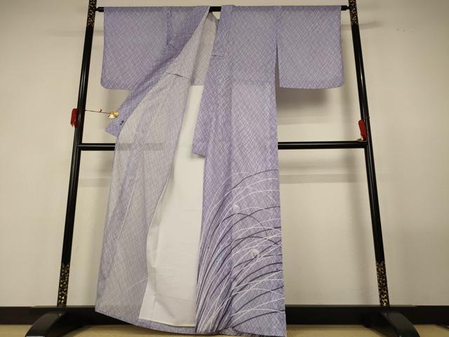 平和屋着物＊夏物 色留訪問着 絽 芝文 洗える着物 AABF9500jd