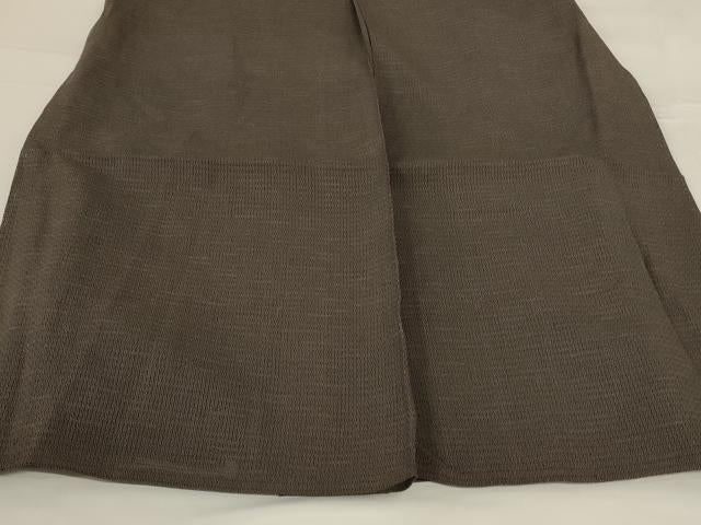 平和屋着物＊夏物 男性 行灯袴 網目文 正絹 逸品 AABF9489jd