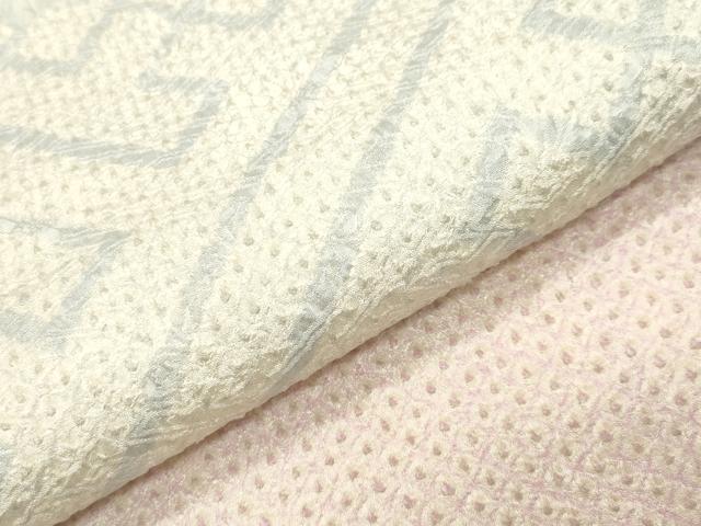 平和屋着物●訪問着　総絞り　牡丹吉祥文　正絹　逸品　CABC8162gh