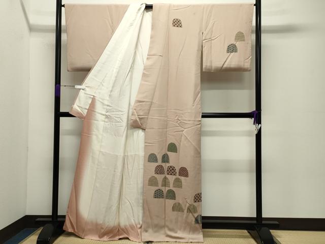 平和屋着物●訪問着 吉祥文 正絹 逸品 CABC8193gh