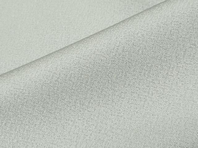 平和屋着物●上質な色無地　薄雲鼠色　正絹　逸品　CABC8188gh
