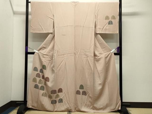 平和屋着物●訪問着 吉祥文 正絹 逸品 CABC8193gh