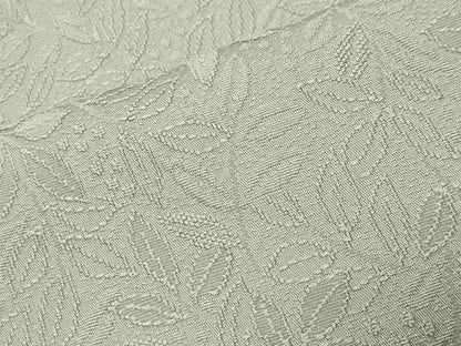 平和屋着物●上質な色無地　南天地紋　裏葉柳色　正絹　逸品　未使用　CABC8195gh