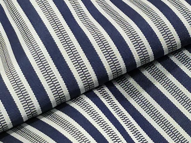 平和屋着物●男性　馬乗り袴　縞　正絹　逸品　CABC8184gh