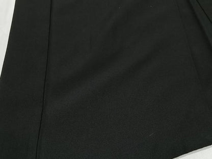 平和屋着物∞男性　長羽織　黒紋付　羽裏：風景文　正絹　逸品　CABC3181ua