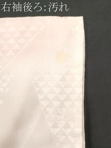 平和屋着物■長襦袢 無双仕立て 舞花文 暈し染め 正絹 逸品 CABC9000fb
