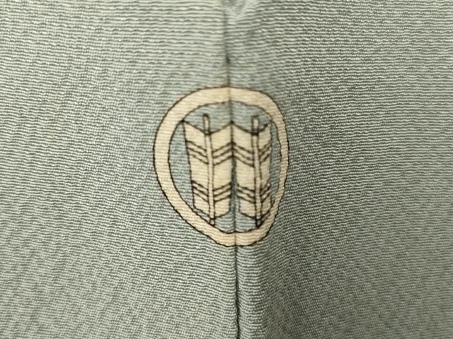 平和屋着物■上質な色無地 秘色色 正絹 逸品 AABF8396fw