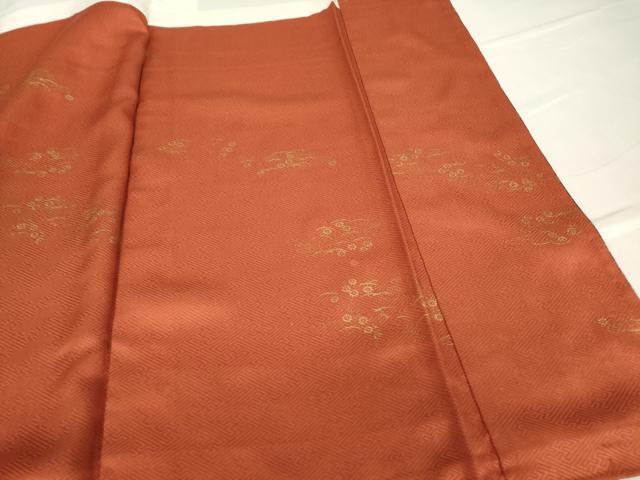 平和屋着物●訪問着　草花文　暈し染め　正絹　逸品　DABC3024az