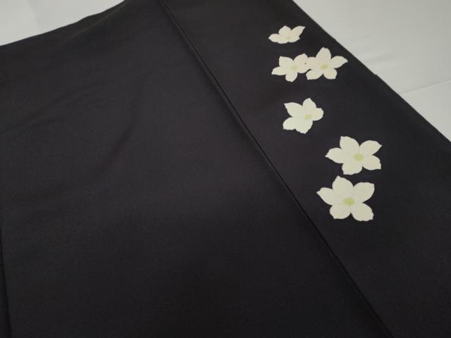 平和屋着物●訪問着 束ね紐枝花文 薔薇 バラ 金彩 正絹 逸品 AABG2736cs