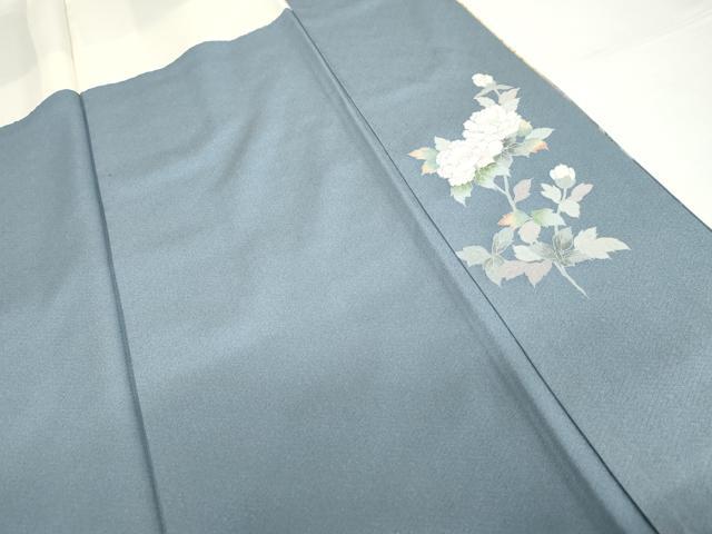 平和屋着物●訪問着 枝花文 暈し染め 金銀彩 正絹 逸品 AABG2745cs